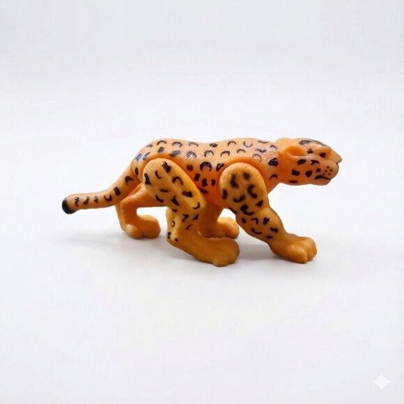 Fisher Price Imaginext CHEETAH LEOPARD Figure Jungle Safari Big Cat Animal Toy - Picture 3 of 5